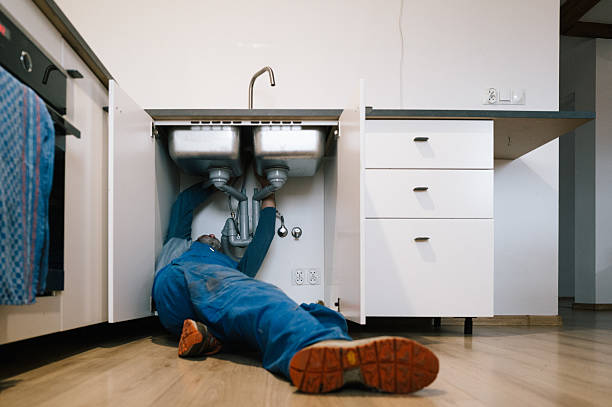 Professional Plumbing technician working in Layton, NJ
